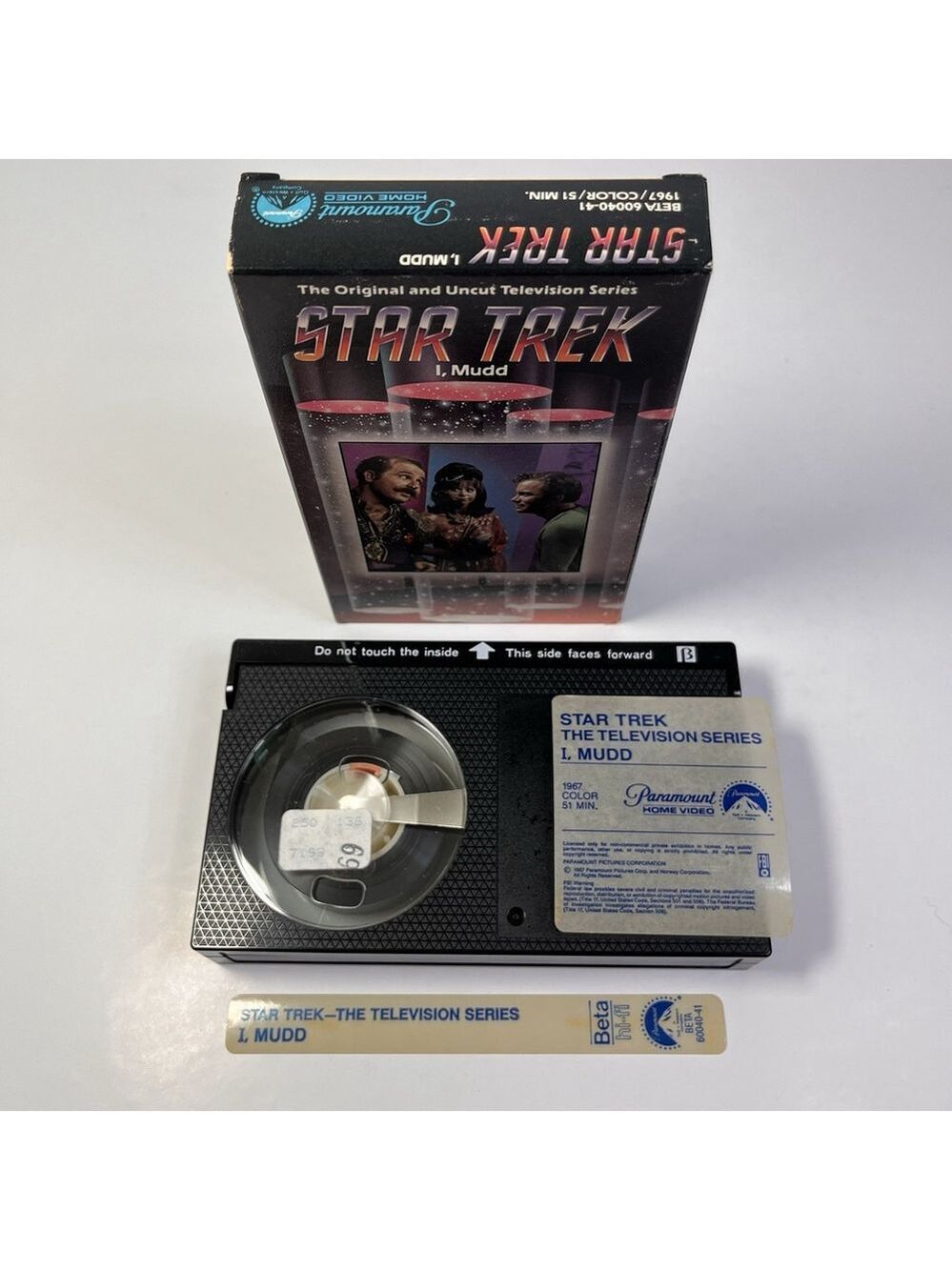 1967 Star Trek Ep. 39 - 41 The Original Television Series Betamax hi-fi USA - Picture 11 of 11
